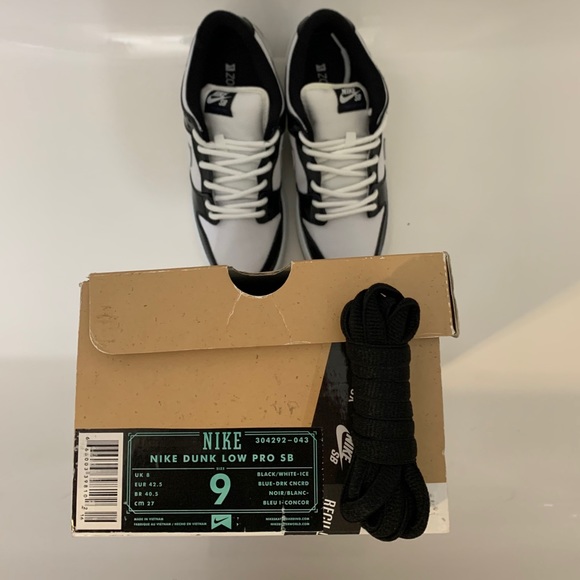 Nike SB Dunk Low Concord Sz 9 DS RARE ๐ฅ - Picture 4 of 6